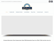 Tablet Screenshot of discoverwhitewater.org